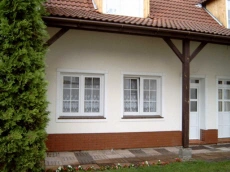 Nakvynė Leboje: kambariai, bungalow nameliai, mediniai, olandiški namai, kempingo aikštelė – Lenkija
